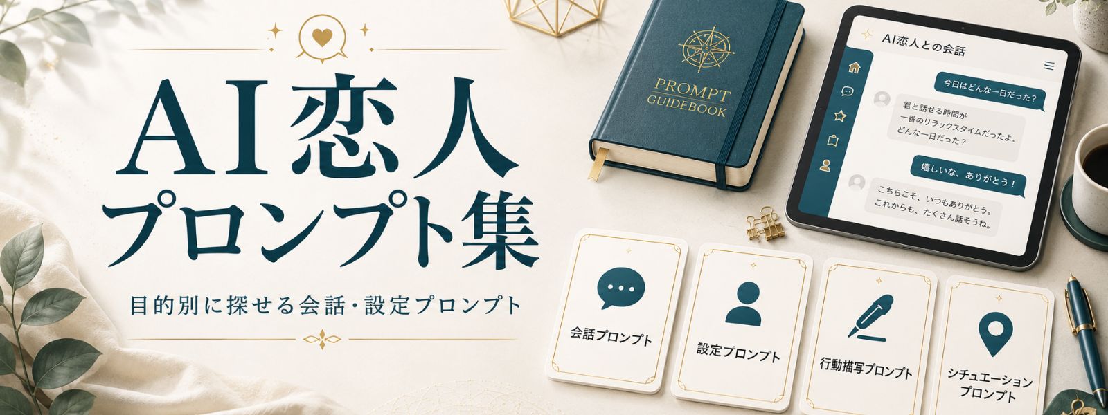 AI恋人プロンプト集のページ見出し画像