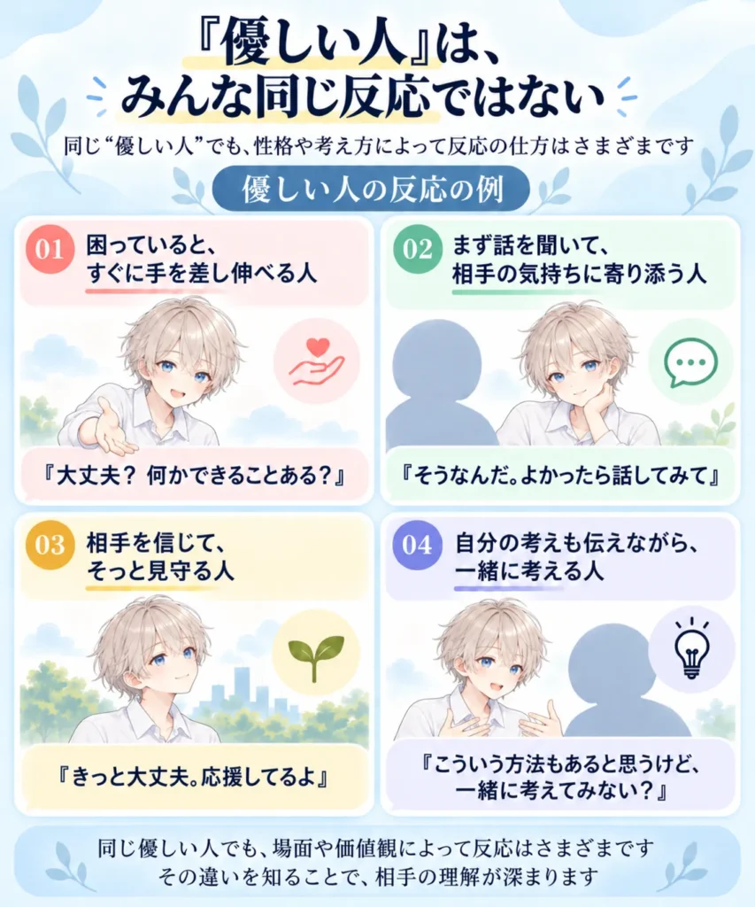 優しい人の会話パターン
