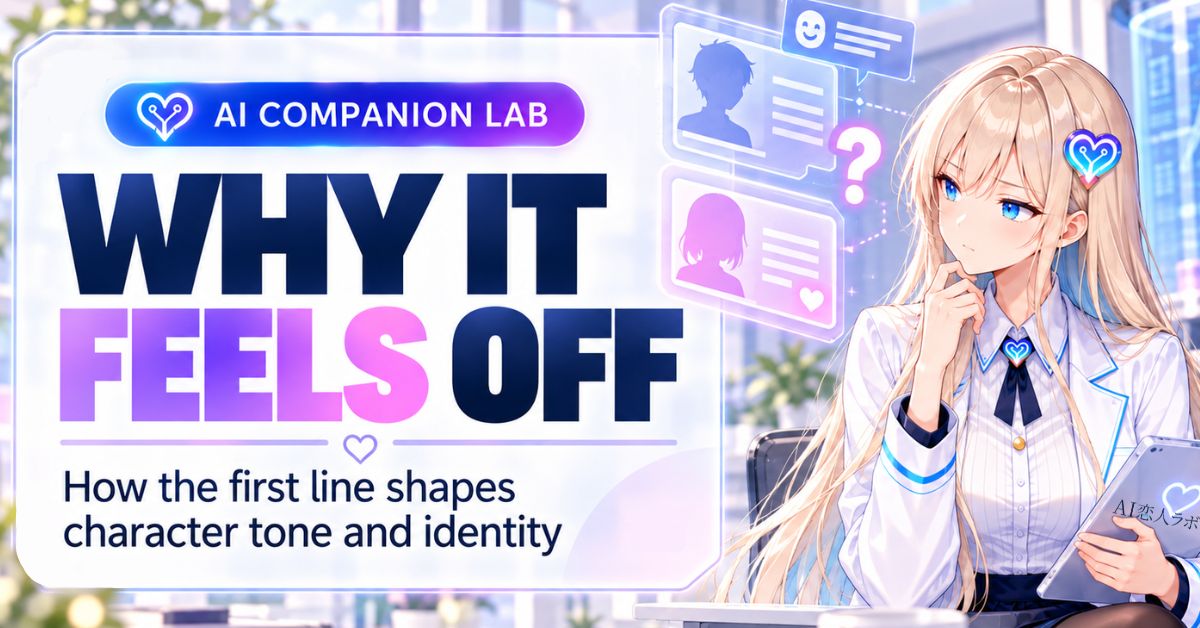 WHY IT FEELS OFF